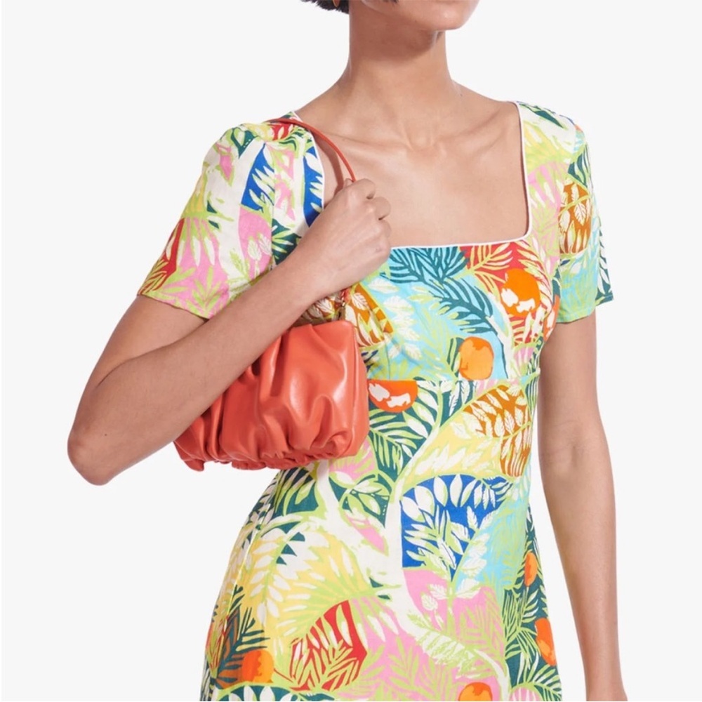 Staud Bean Bag in Blood Orange